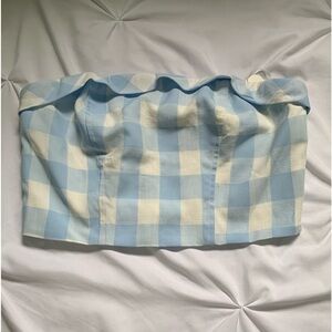 Altar’d State Gingham Tube Top